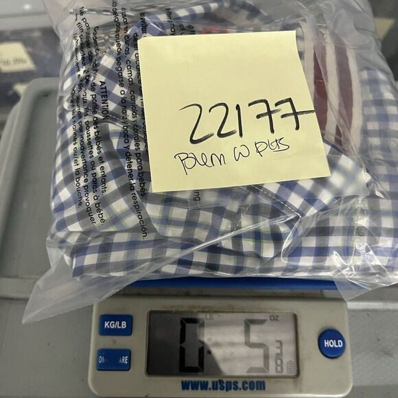 Robert Graham Mens Button Down Shirt Plaid Contrast Trim Short Sleeve SMALL FLAW - Picture 12 of 13